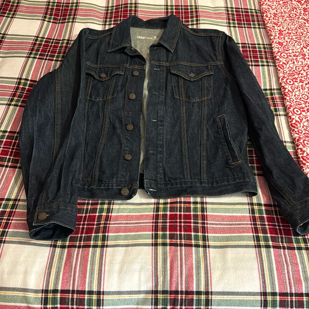 Gap 1969 Dark Blue Denim Jacket Size Medium